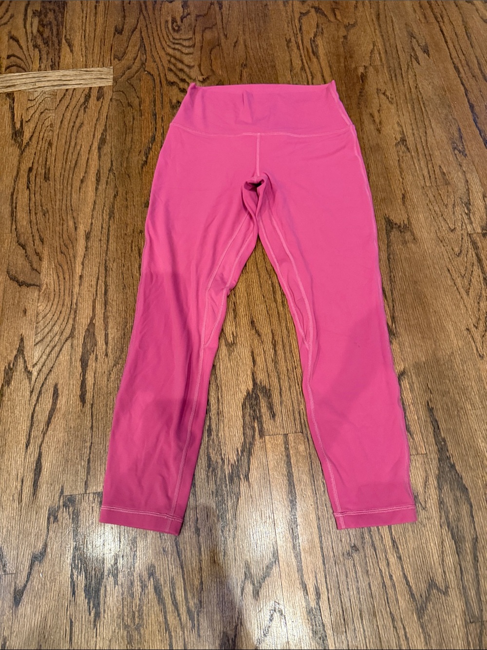 lululemon athletica Girls' Bright Pink Stretch Leggings